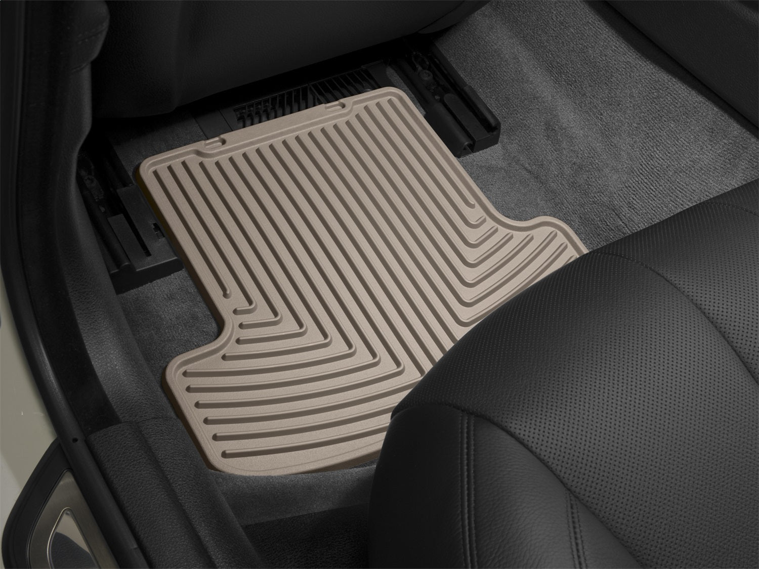Weathertech W431TN All Weather Floor Mats; Tan; Rear; Weathertech W431TN