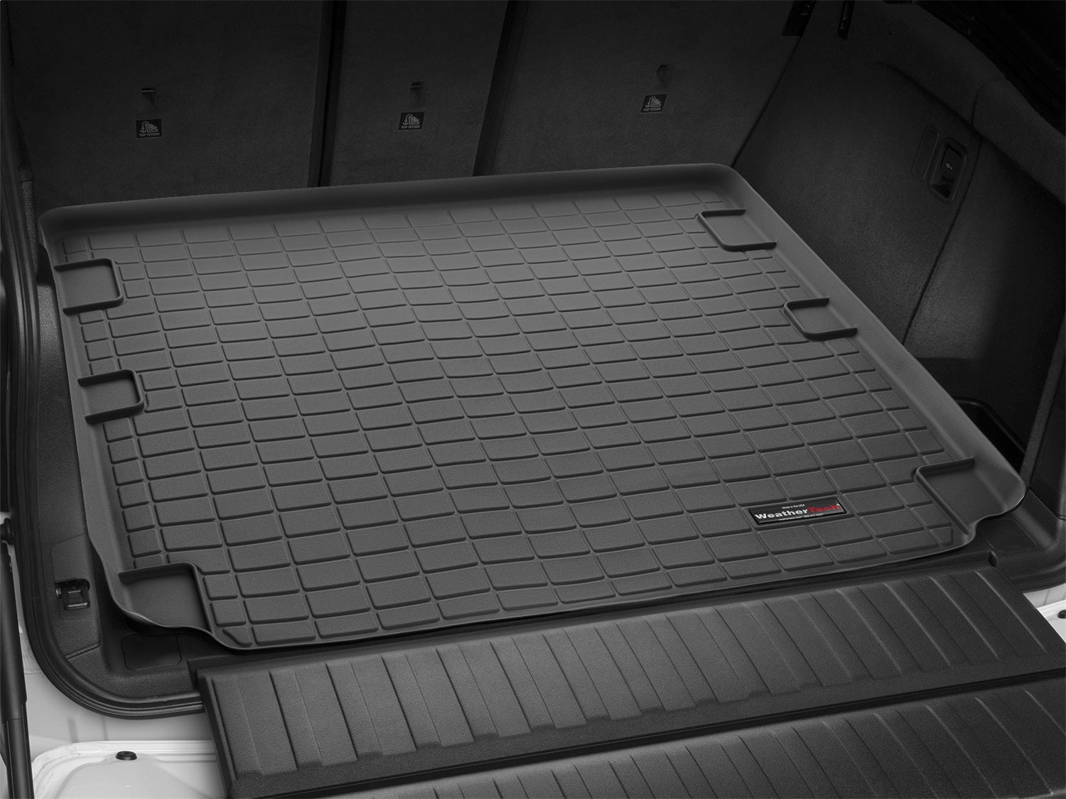 Weathertech 401136 Cargo Liner; Black; Behind 2nd Row Seating; Weathertech 401136