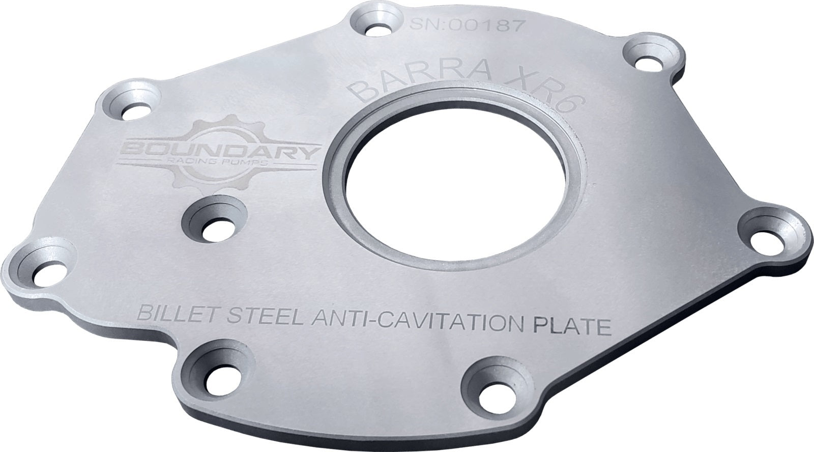 Boundary Pumps BA-BBP Billet Back Plate  Ford Barra XR6 2012-2016 Boundary Pumps BA-BBP