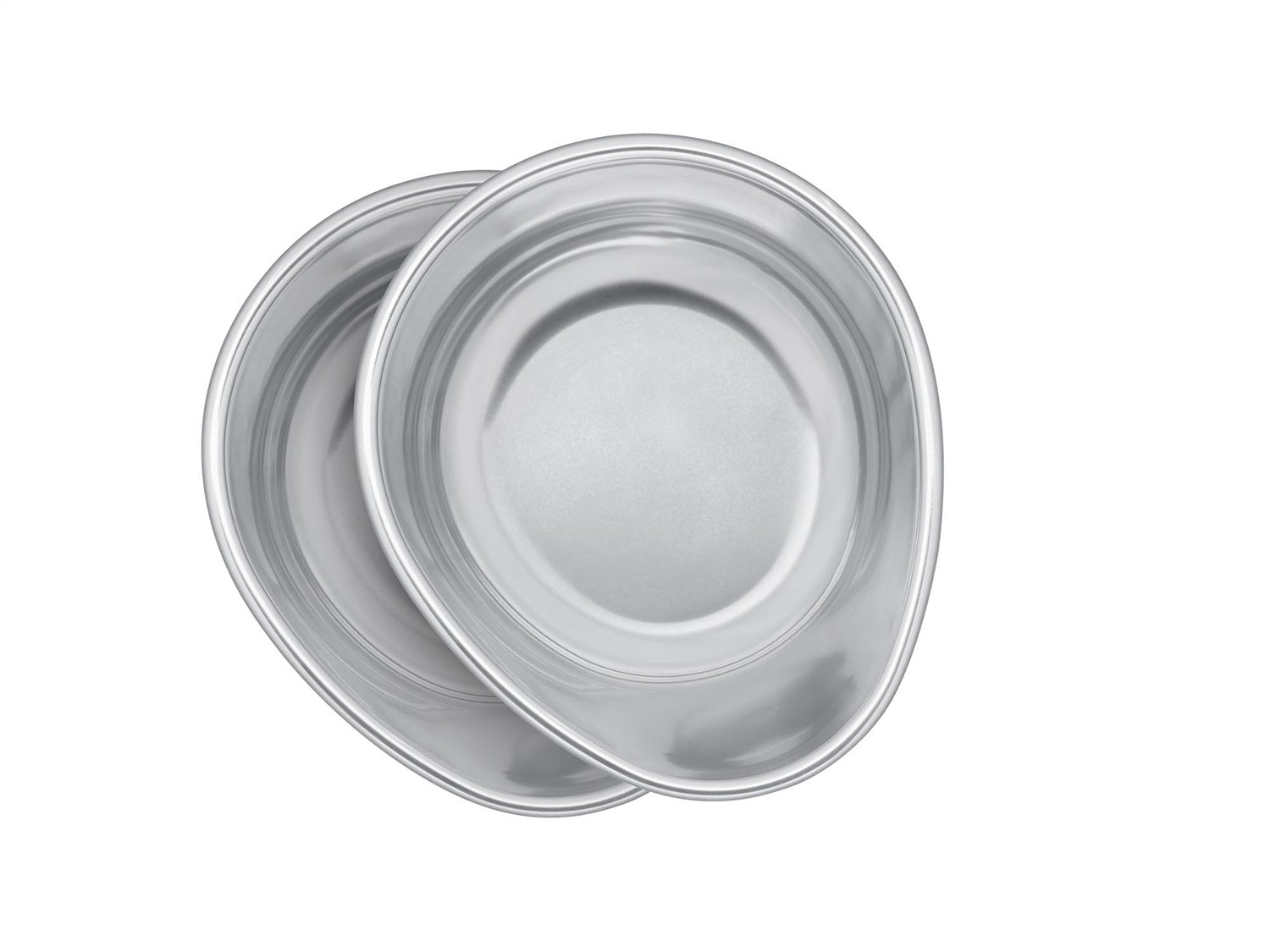 Weathertech BOWL08PR Pet Feeding System Extra Bowls; Stainless; 8 oz.; Set Of 2; Weathertech BOWL08PR