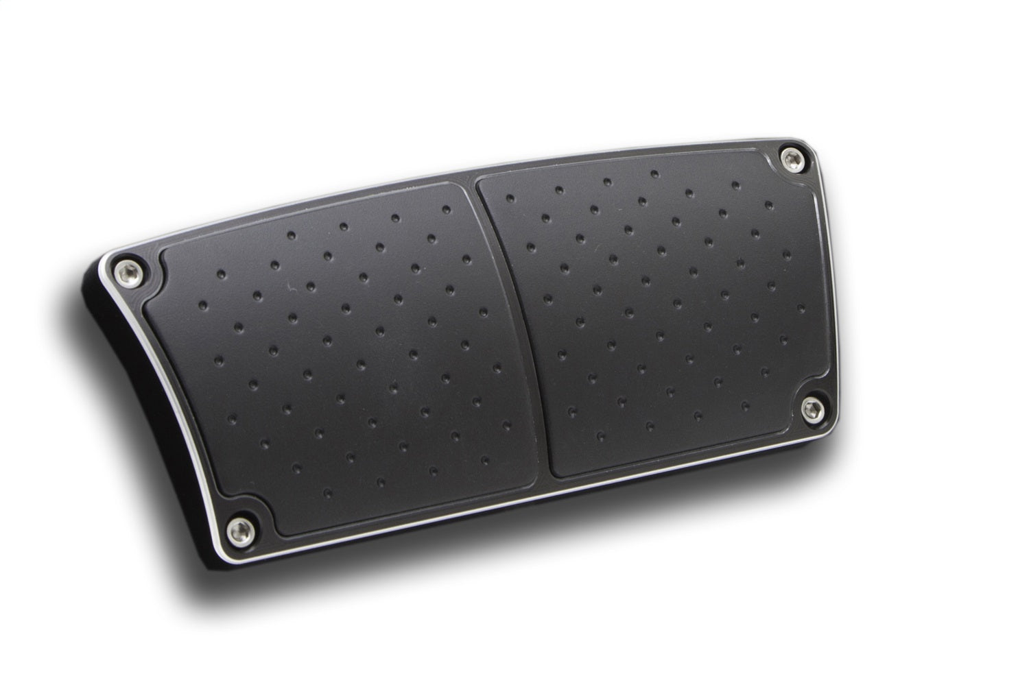 Clayton Machine Works BPA-206-B Brake Pedal Pad; Billet Aluminum; Automatic Brake; w/Rubber Insert; Black; Clayton Machine Works BPA-206-B