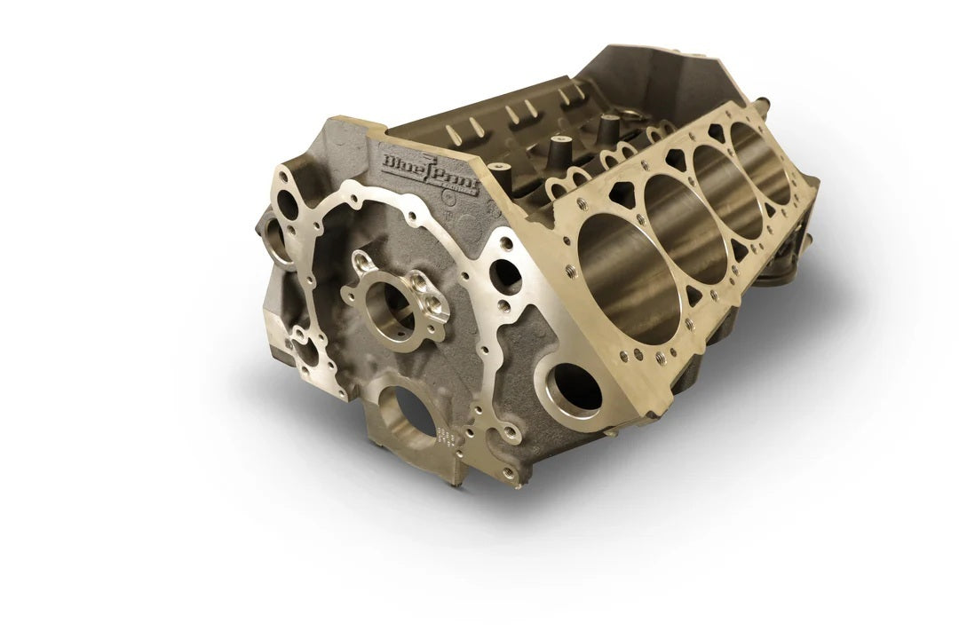 BluePrint Engines BPP12110345 SBC Engine Block 2PC 9.025 Deck 4.125 Bore BluePrint Engines BPP12110345