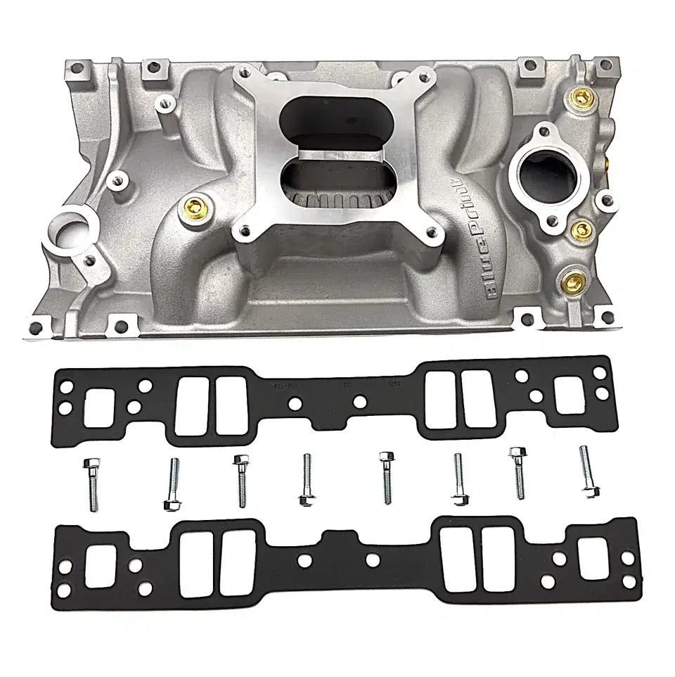 BluePrint Engines BPP350VINT SBC Intake Manifold Dual Plane Square Bore BluePrint Engines BPP350VINT