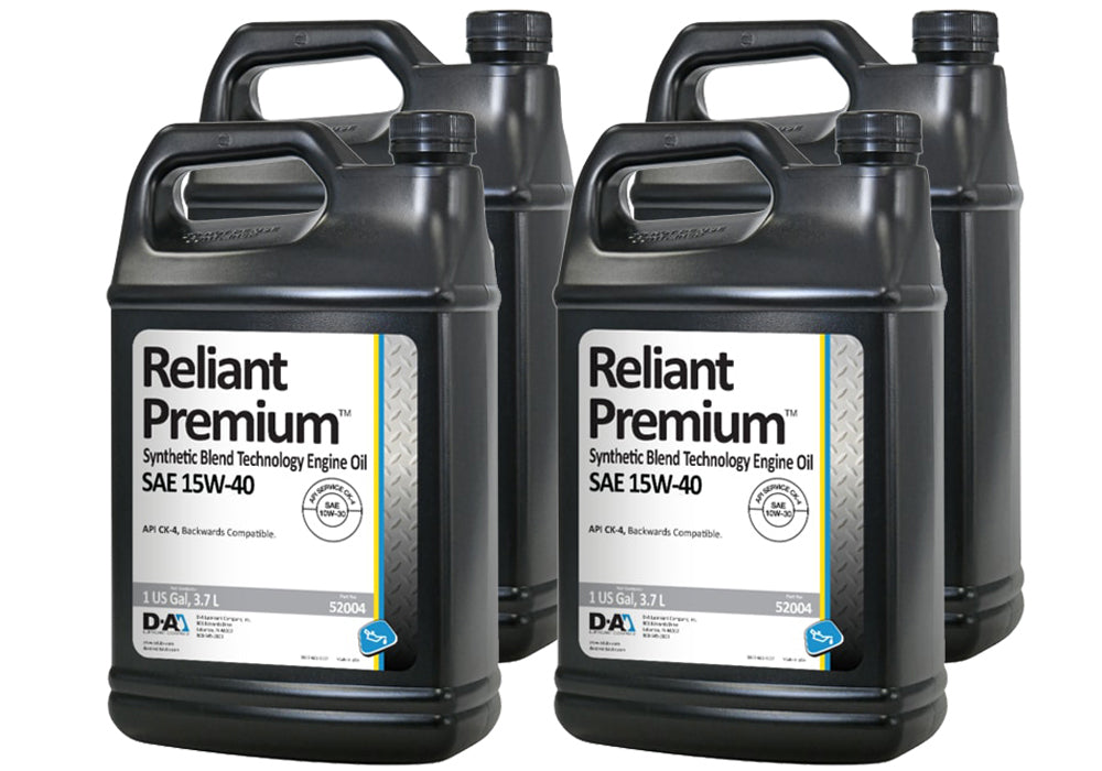 PennGrade 52004 Reliant Premium 15w40 Case 4 x 1 Gallon Jugs PennGrade 52004