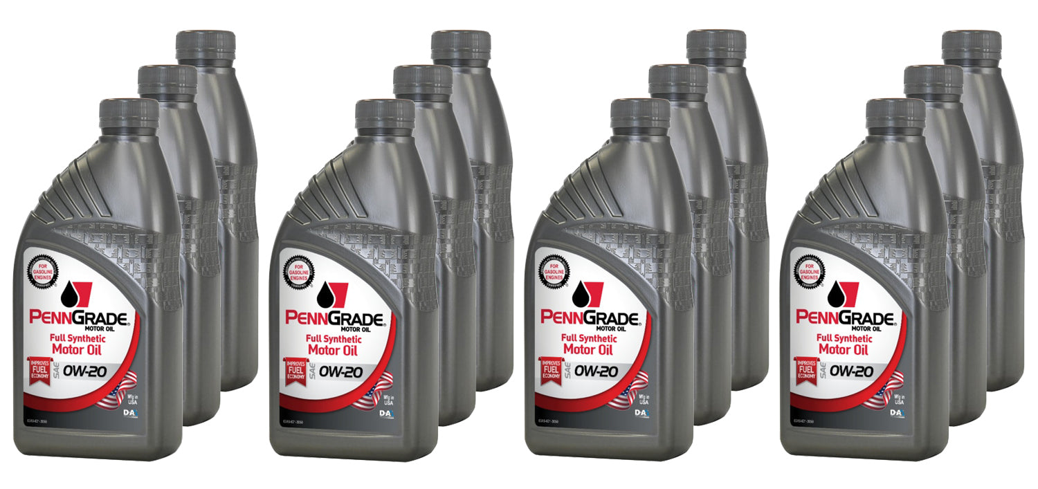 PennGrade 62816 PennGrade Full Synthetic 0w20 Case 12 x 1 Quart PennGrade 62816