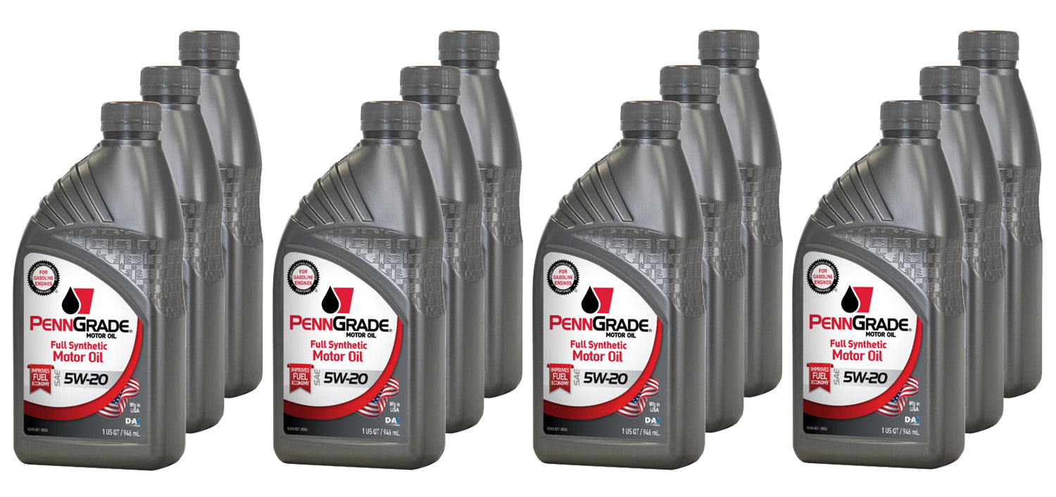 PennGrade 62826 PennGrade Full Synthetic 5w20 Case 12 x 1 Quart PennGrade 62826