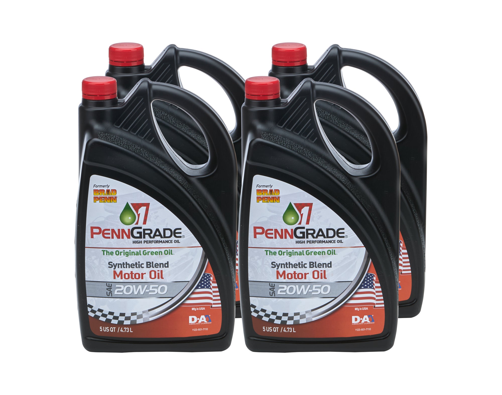 PennGrade 71190 20w50 Racing Oil Case 4 x 5 Quart Bottles PennGrade 71190