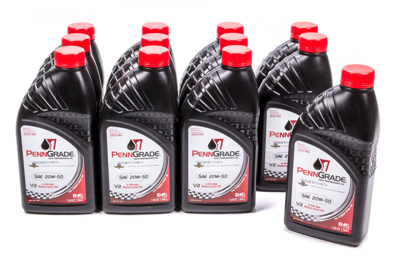 PennGrade 71576 20w50 Motorcycle Oil Cs/12-Qt PennGrade 71576