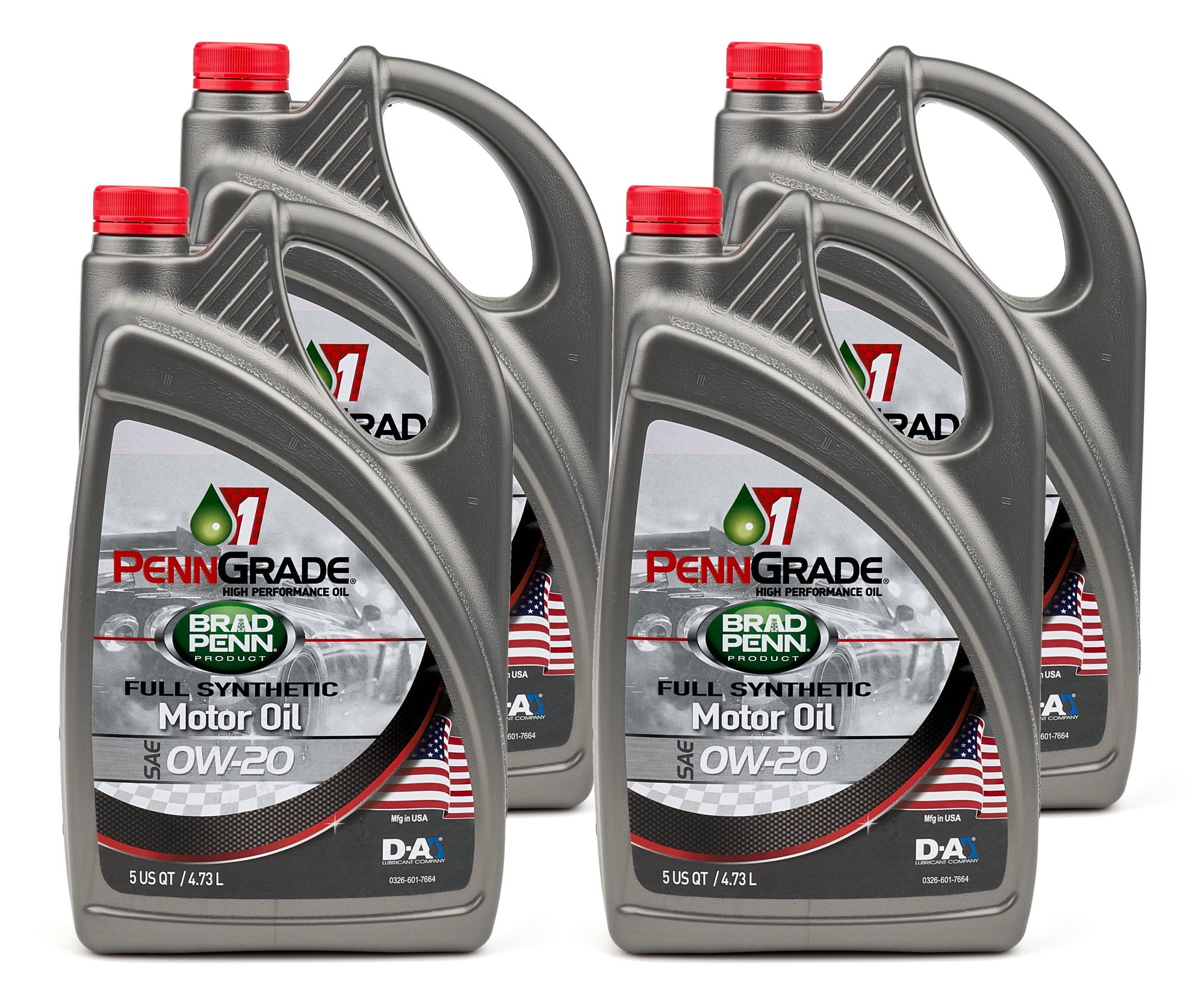 PennGrade 71700-4 0w20 SAE Full Synthetic Oil Case 4x5 Qt Bottle PennGrade 71700-4