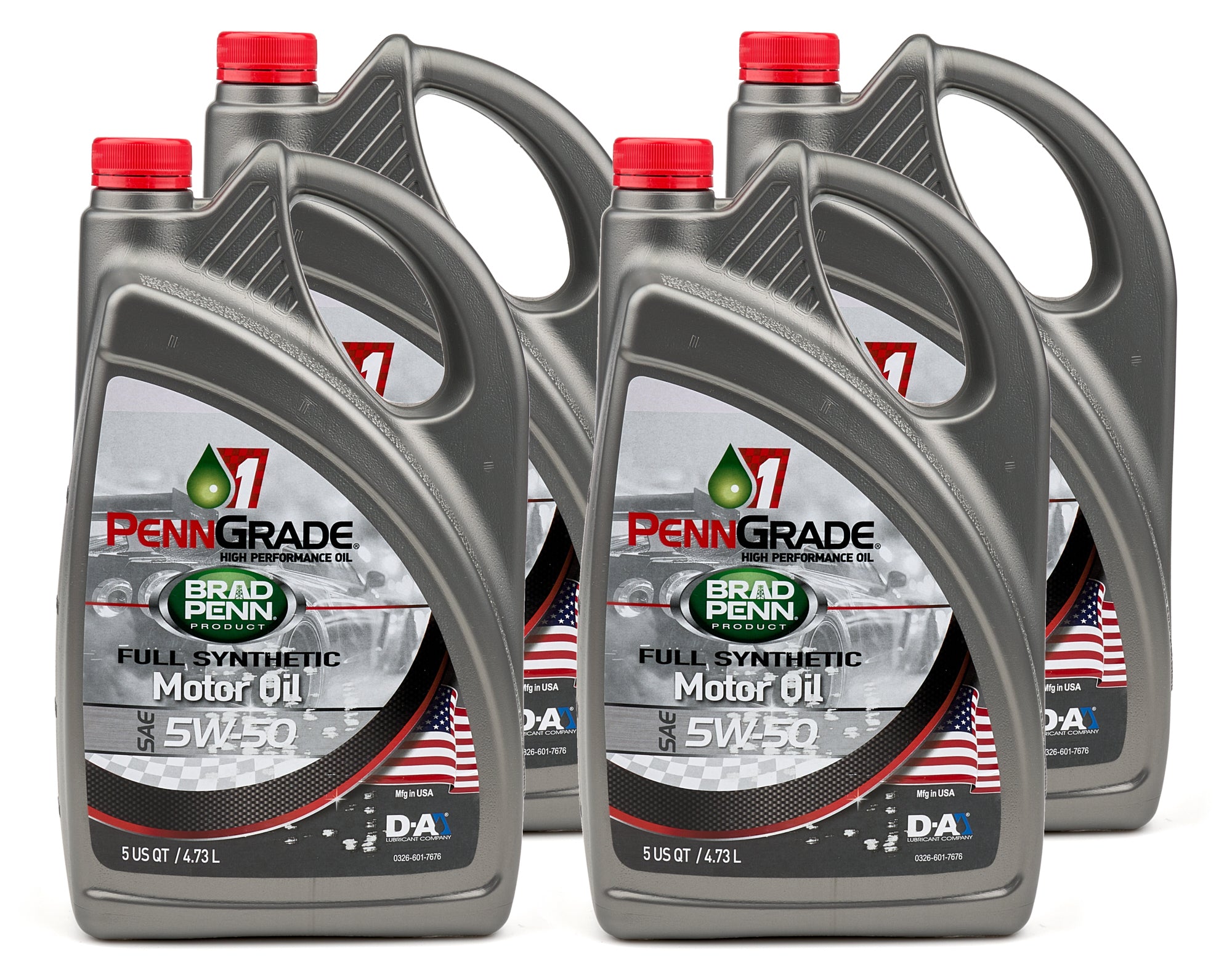 PennGrade 71740-4 5w50 SAE Full Synthetic Oil Case 4x5 Qt Bottle PennGrade 71740-4