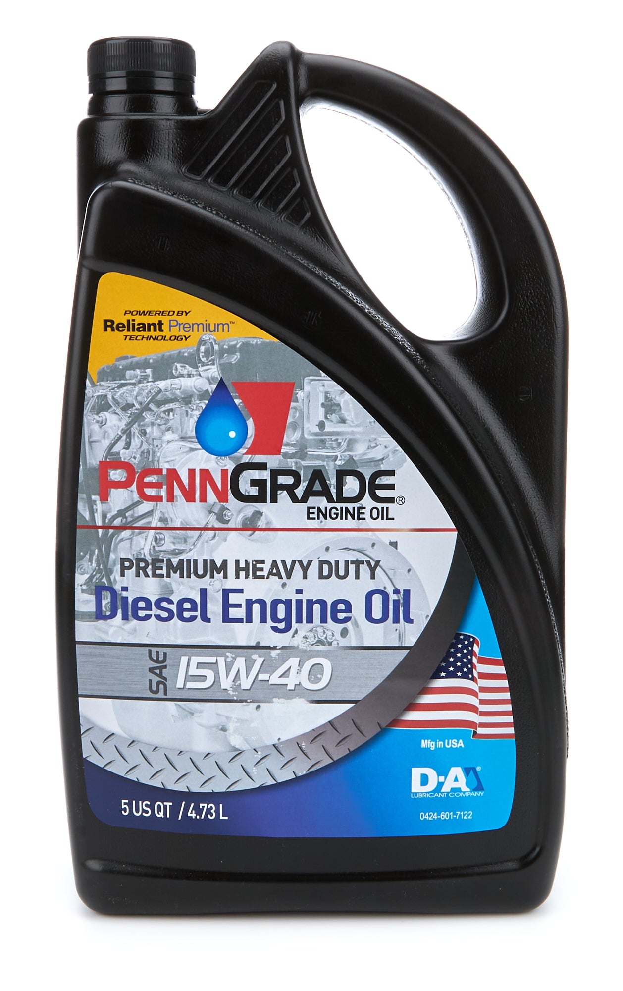 PennGrade BPO72100 15w40 Diesel Engine Oil 5 Quart Bottle PennGrade BPO72100