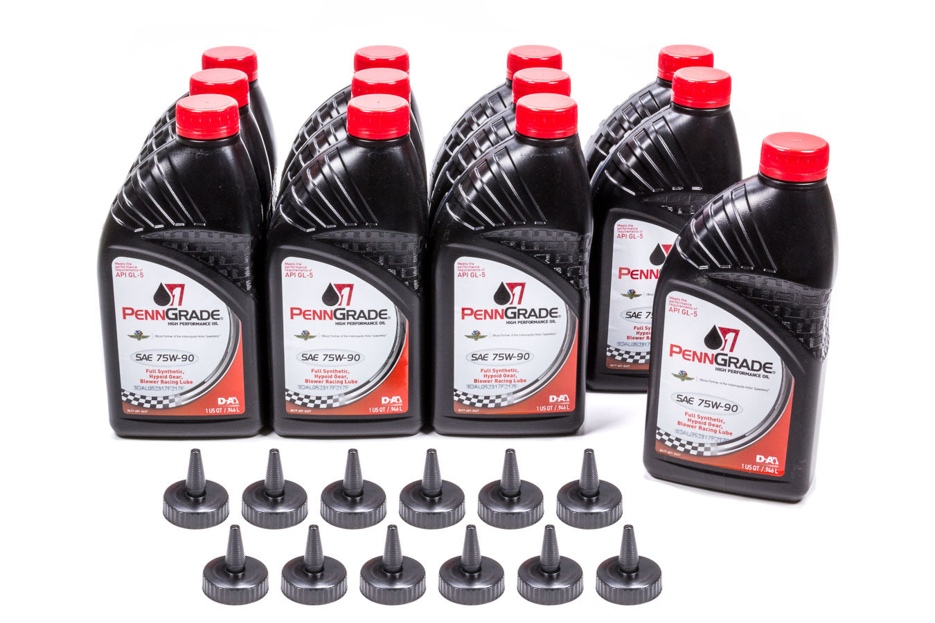PennGrade 77666 75w90 Hypoid Gear Oil Case 12 x 1 Qt. PennGrade 77666