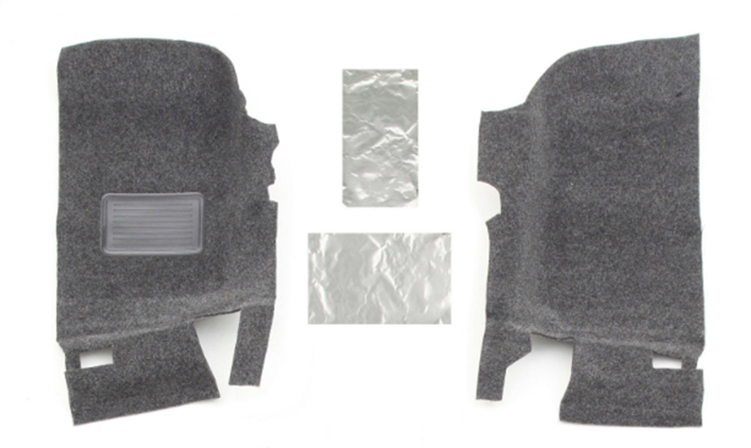 BedRug BRJL18F2 BedRug Floor Kit; 2 pc. Front; Replaces Factory Carpet Kit; BedRug BRJL18F2