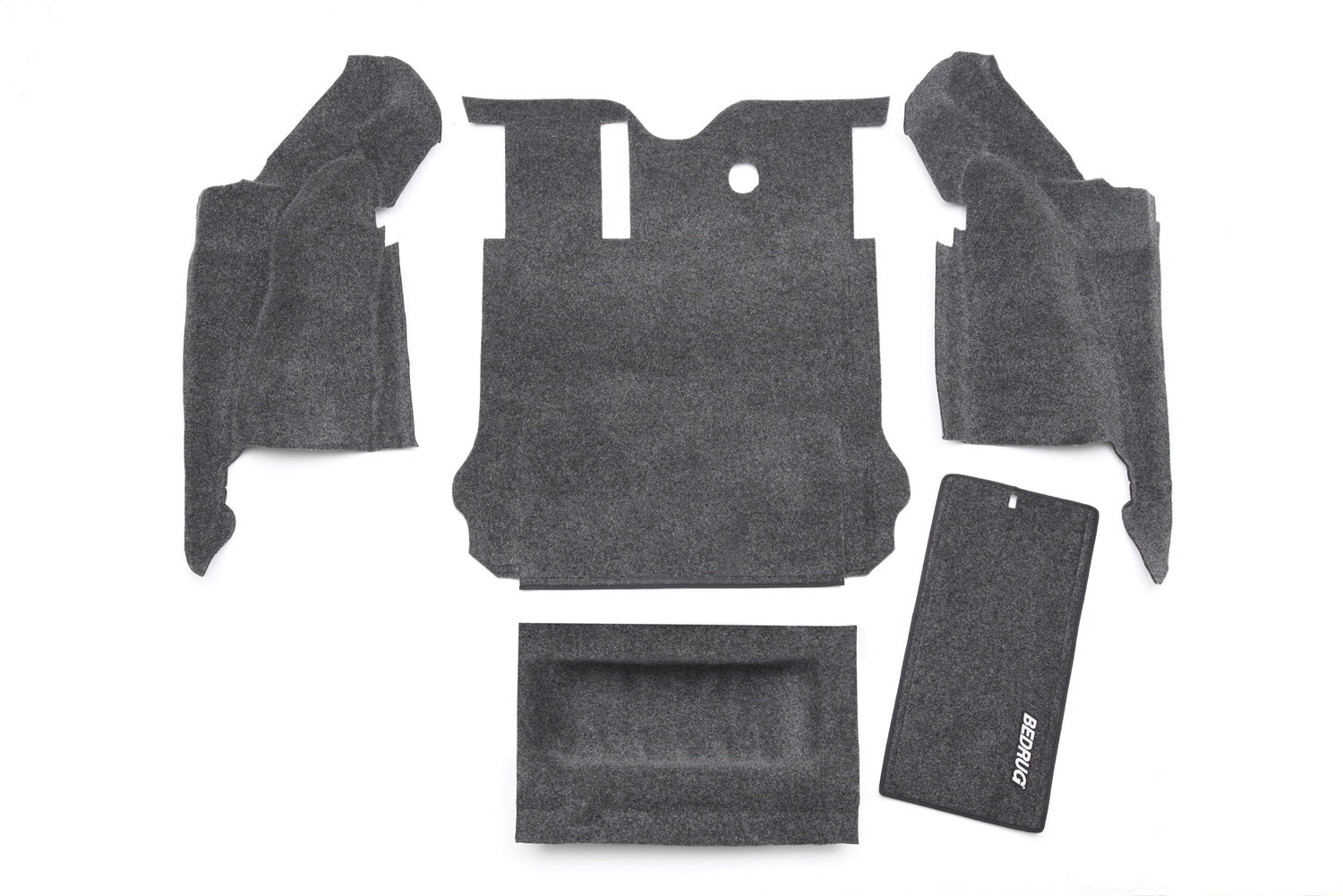 BedRug BRJK11R4 JEEP BEDRUG 11-18 JK UNLTD 4DR RR 5PC CARGO KIT (INC TLGTE/TUB LINER) BedRug BRJK11R4