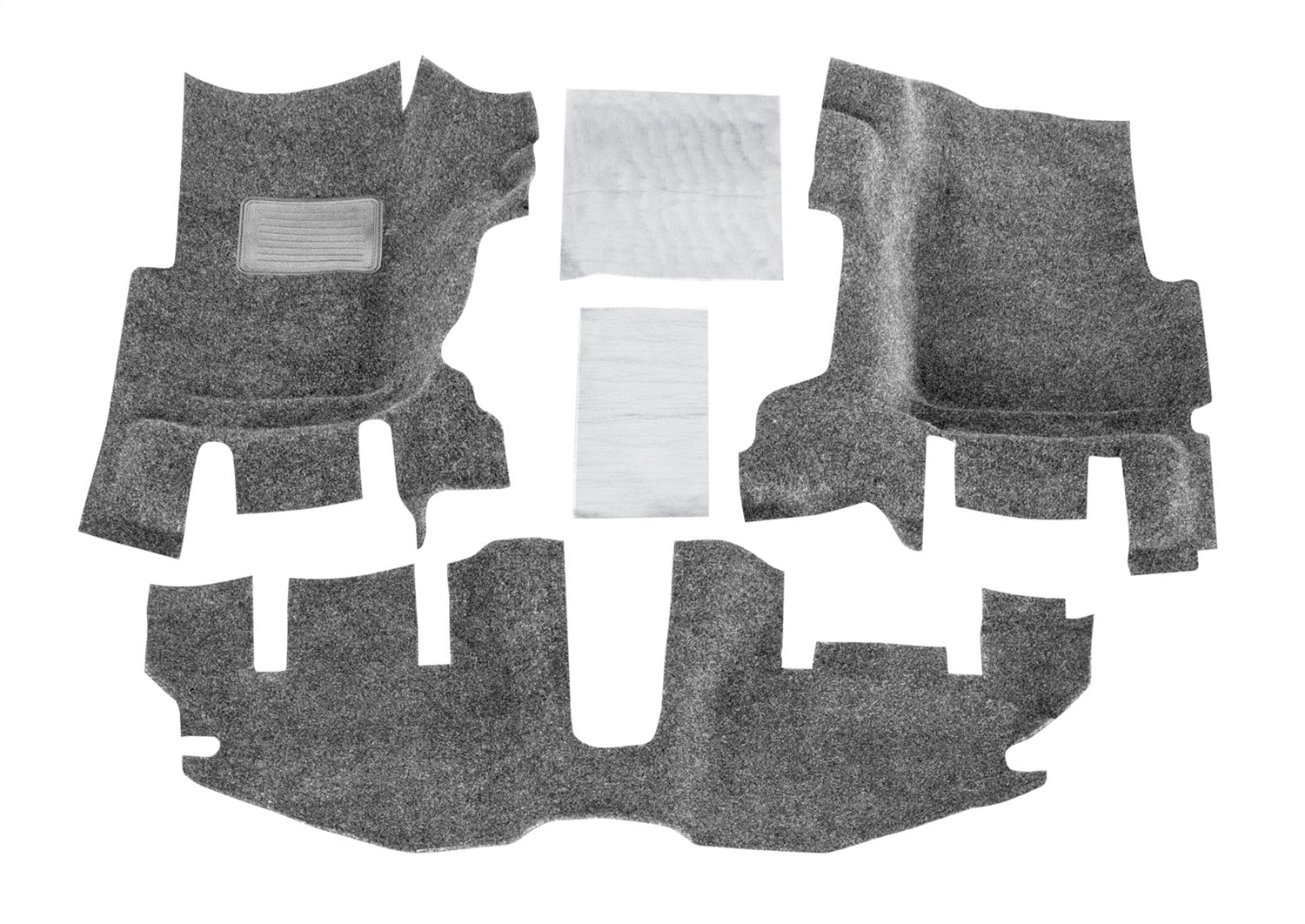 BedRug BRTJ97FNC JEEP BEDRUG 97-06 TJ/LJ FRONT 3PC FLR KIT (W/O CNTR CNSL)-HT SHLDS SPEC ORDR BedRug BRTJ97FNC