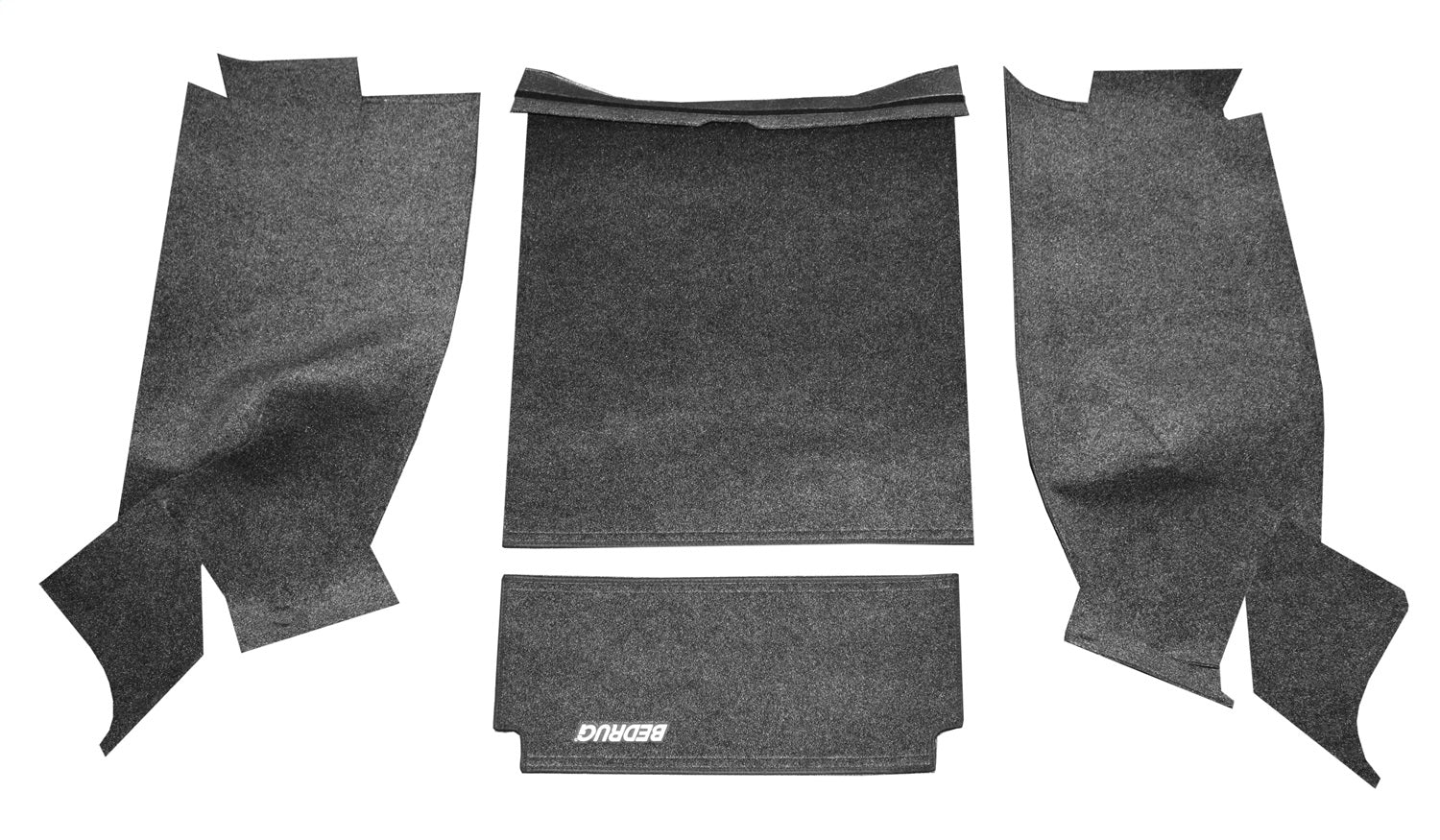BedRug BRCJ76R JEEP BEDRUG 76-80 CJ-7 RR KIT W/GUSSETS 4PC FLOOR KIT (INC TLGTE/CARGO LNR) BedRug BRCJ76R