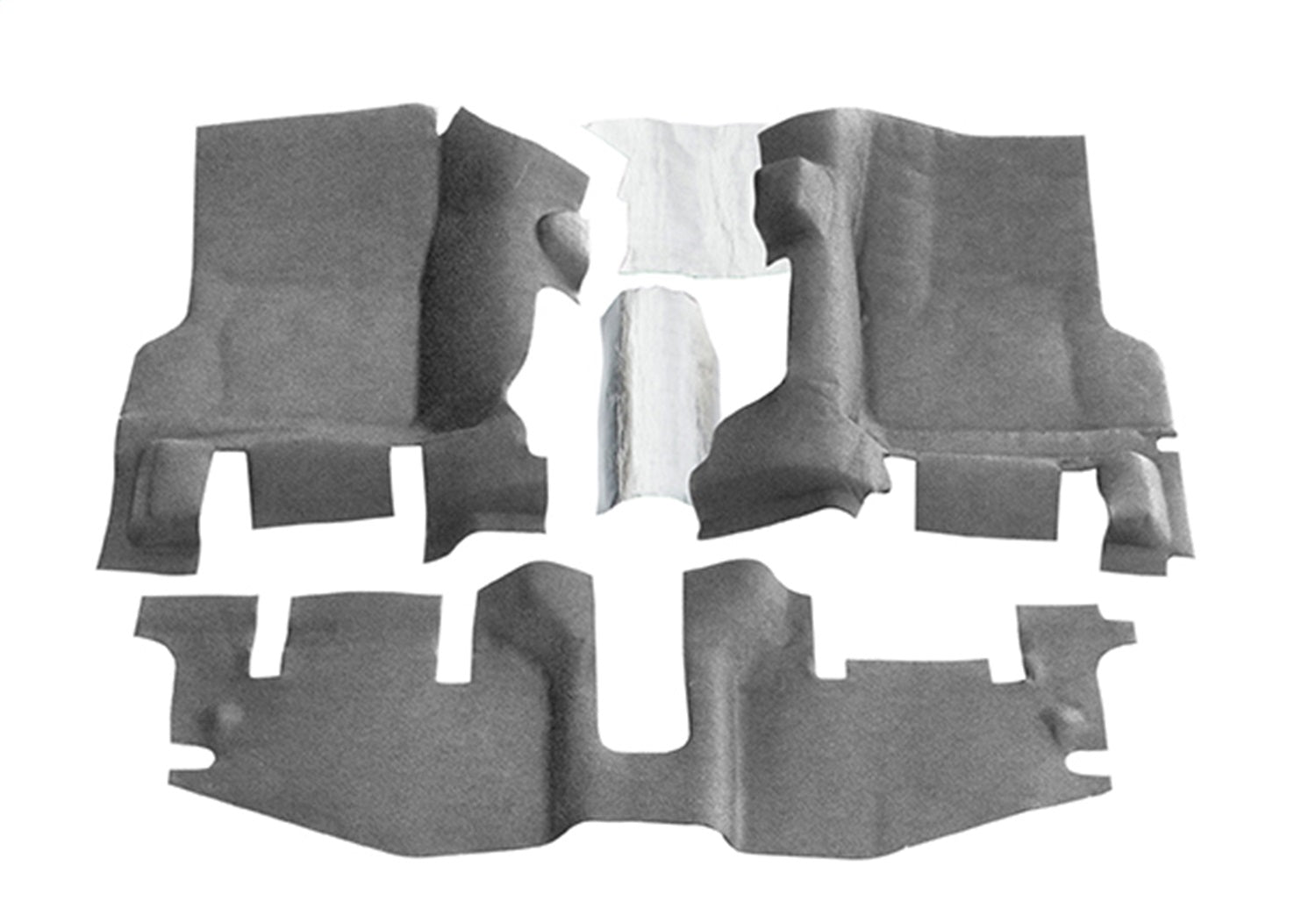 BedRug BTTJ97FNC JEEP BEDTRED 97-06 TJ/LJ FRNT 3PC FLR KIT (W/O CNTR CNSL)-HT SHLDS SPEC ORDR BedRug BTTJ97FNC