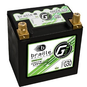 Braille Battery G30 Lithium 12 Volt Battery Green Lite 947 Amps Braille Battery G30