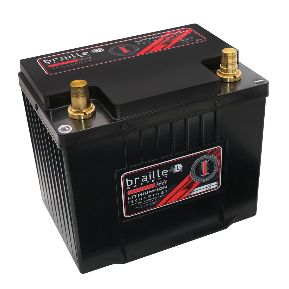 Braille Battery i25X Lithium Intensity Lwt 12 Volt Battery Braille Battery i25X