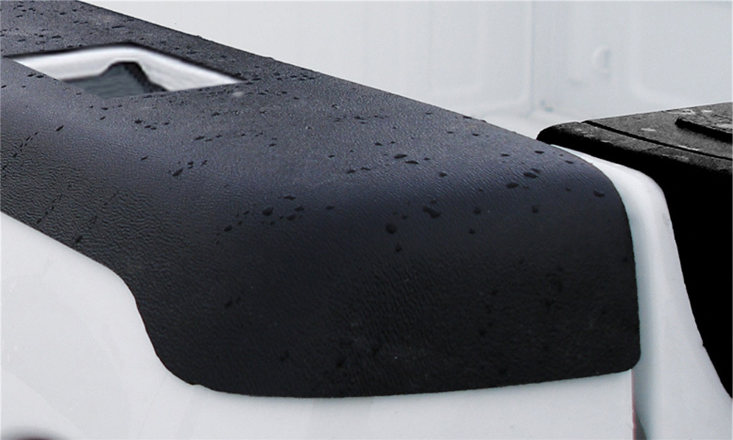 Stampede BRC0003H Rail Topz™ Smooth Bed Rail Cap; Black; w/Stake Holes; Pair; Stampede BRC0003H