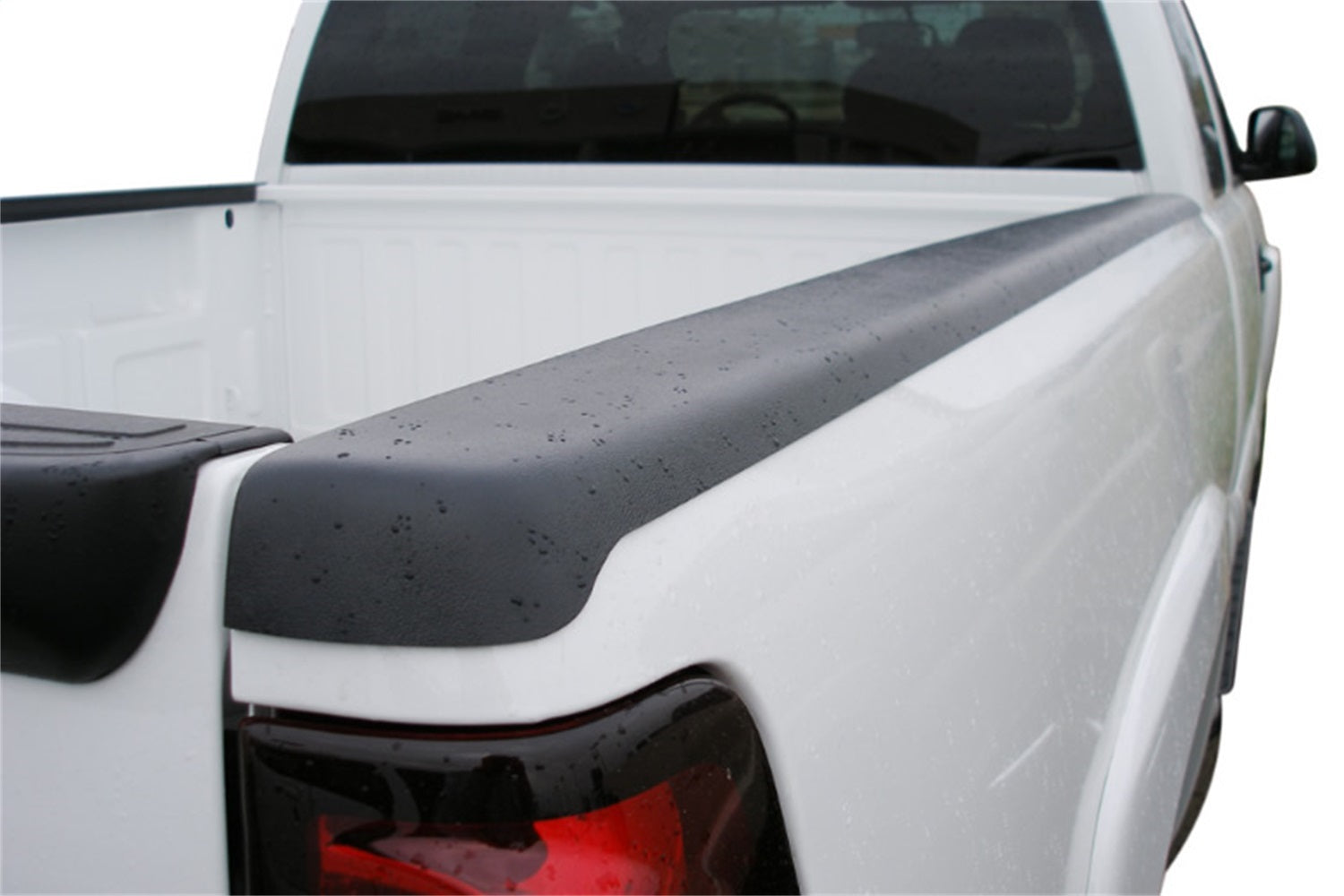 Stampede BRC0001 Rail Topz™ Smooth Bed Rail Cap; Black; w/o Stake Holes; Pair; Stampede BRC0001