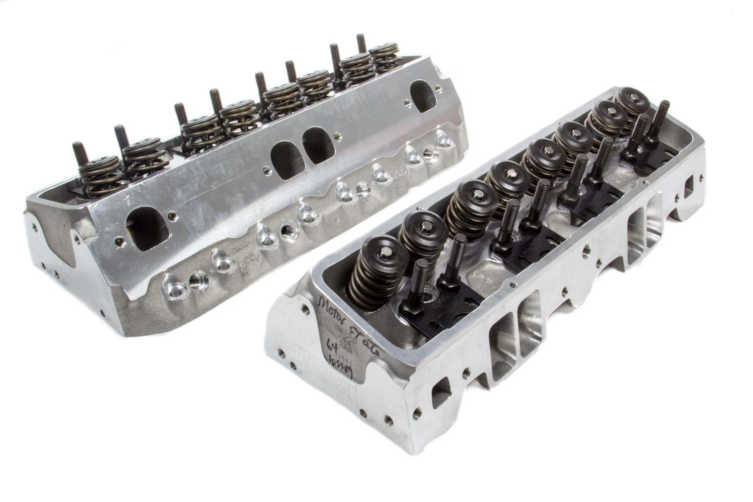Brodix 1321003 SBC 225cc D/S Heads 64cc 2.08/1.60 Assembled Brodix 1321003