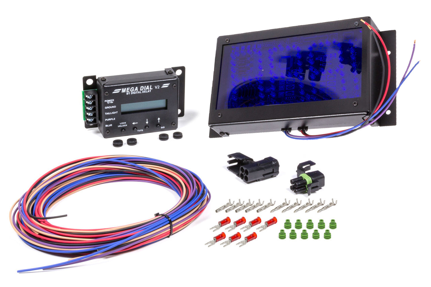 Biondo Racing 1060-BB-DV Mega Dial Board - Dual View w/Control Head Biondo Racing 1060-BB-DV