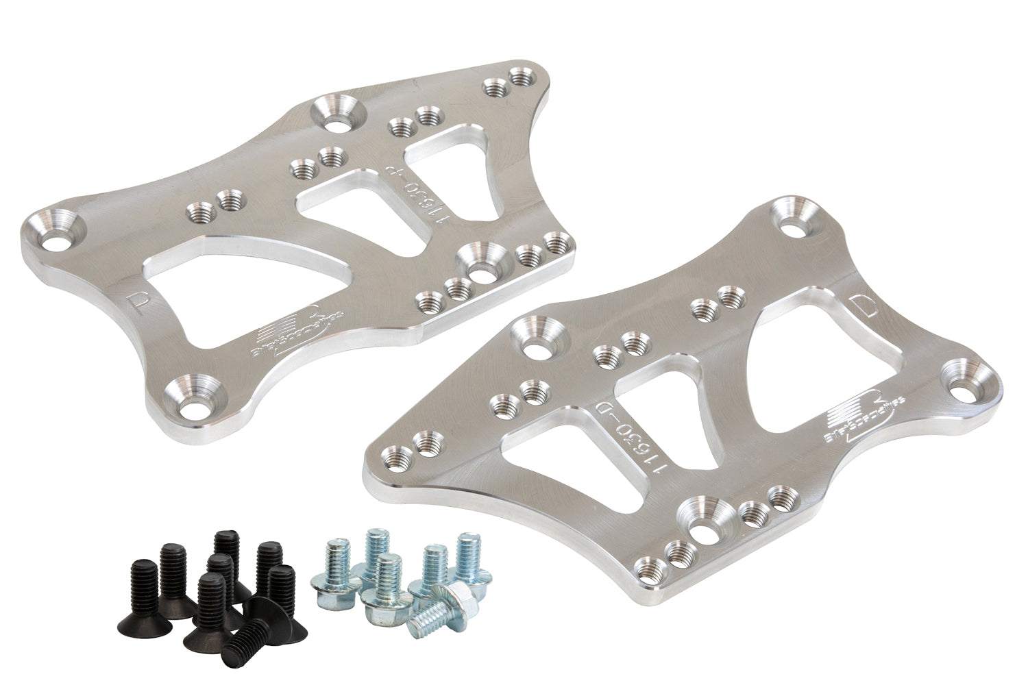 Billet Specialties 11630 LT Engine Swap Mounting Plates Raw Billet Specialties 11630