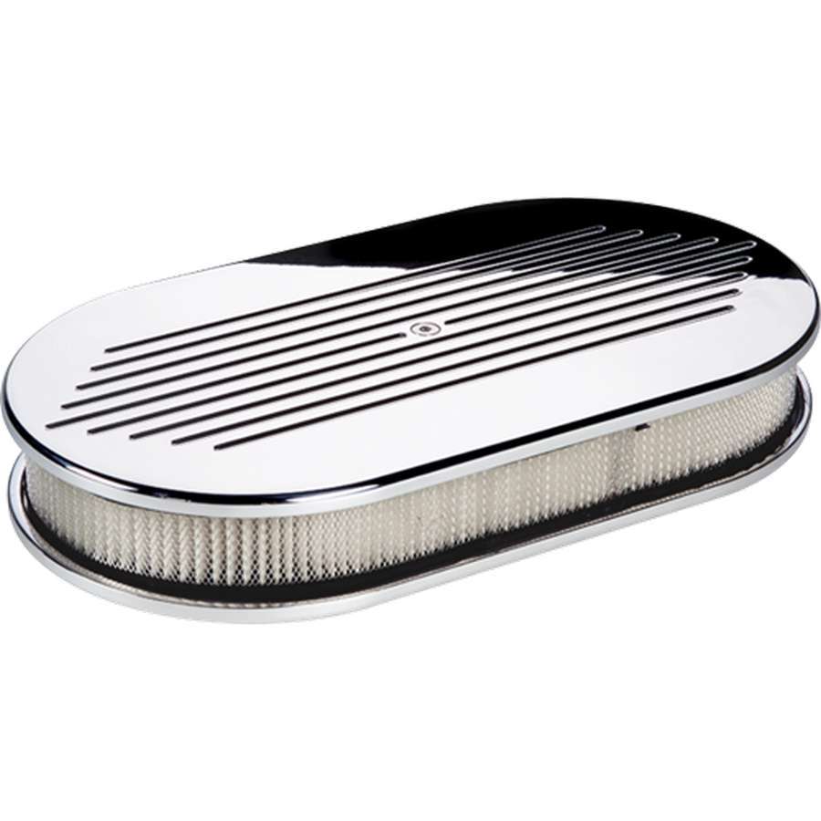 Billet Specialties 15420 Large Oval Ball Milled Air Cleaner Billet Specialties 15420