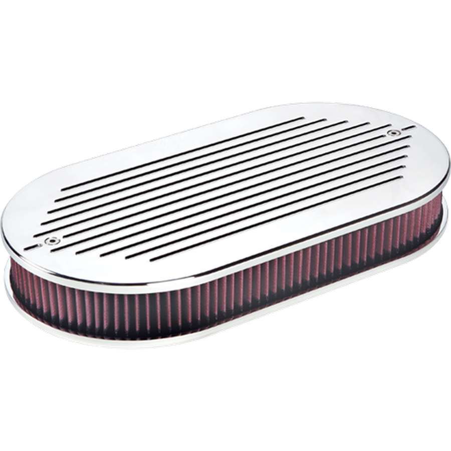 Billet Specialties 15520 Dual Quad Air Cleaner Ball Milled Billet Specialties 15520