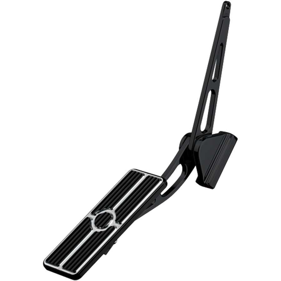 Billet Specialties 199175 Ractangle Gas Pedal Assy Black Billet Specialties 199175