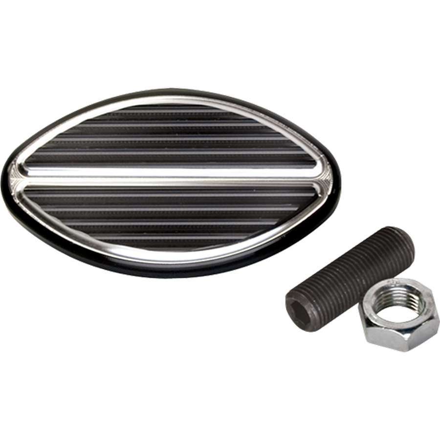 Billet Specialties 199335 Black Oval Brake Pedal Billet Specialties 199335