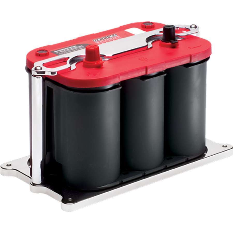 Billet Specialties 248915 Optima Battery Mount Polished Billet Specialties 248915