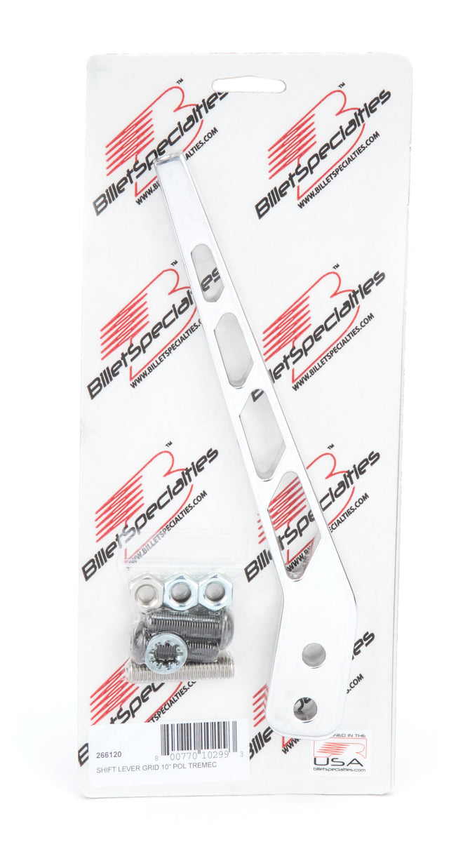 Billet Specialties 266120 Shift Lever Grid 10in Polished Billet Specialties 266120
