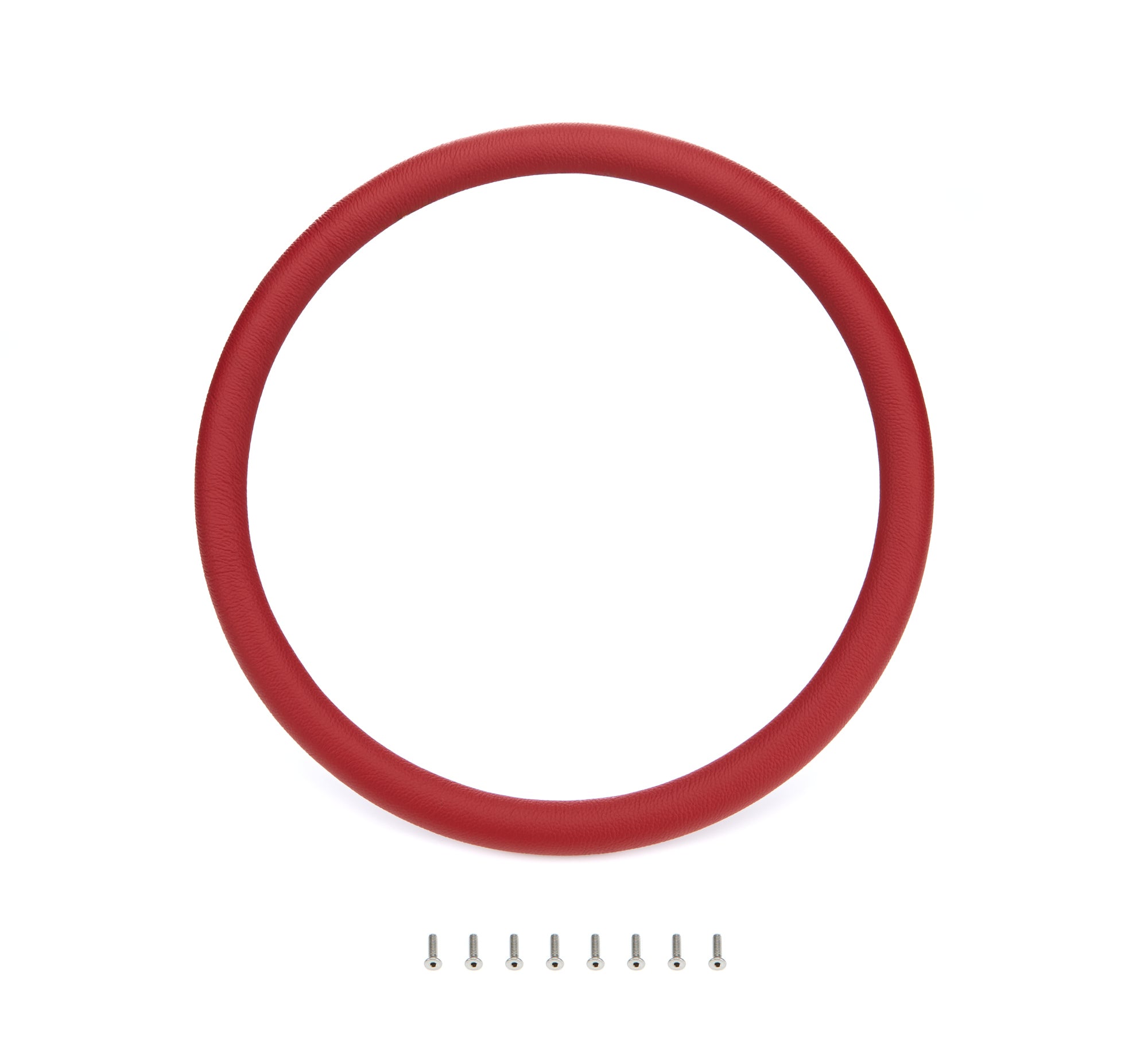 Billet Specialties 29005 Steering Wheel Red Wrap Leather Half Billet Specialties 29005