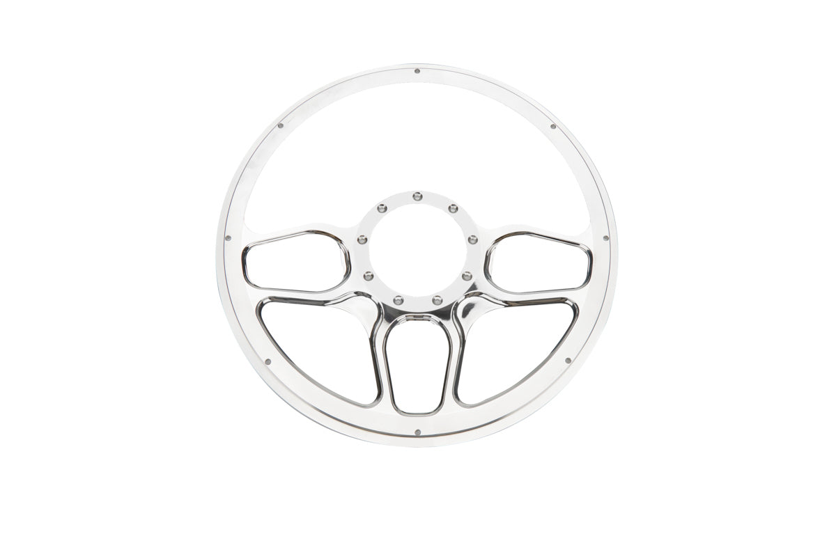 Billet Specialties 30102 Steering Wheel 1/2 Wrap Win Lite Billet Specialties 30102