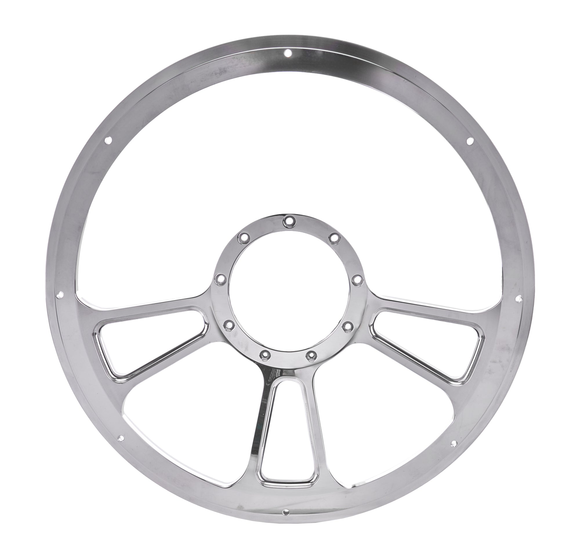 Billet Specialties 30425 Half Wrap Steering Wheel -Vin Tech Billet Specialties 30425