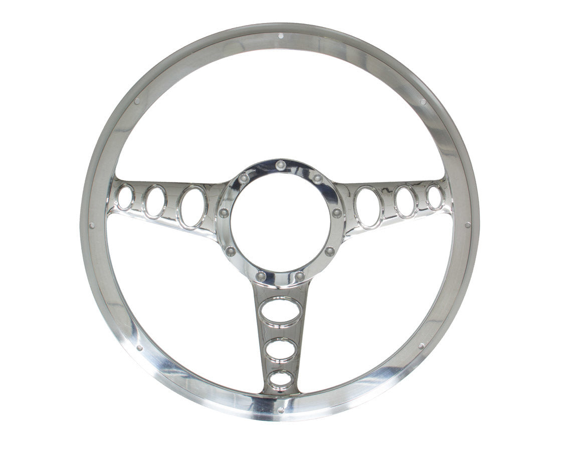 Billet Specialties 30445 Half Wrap Steering Wheel Outlaw Billet Specialties 30445