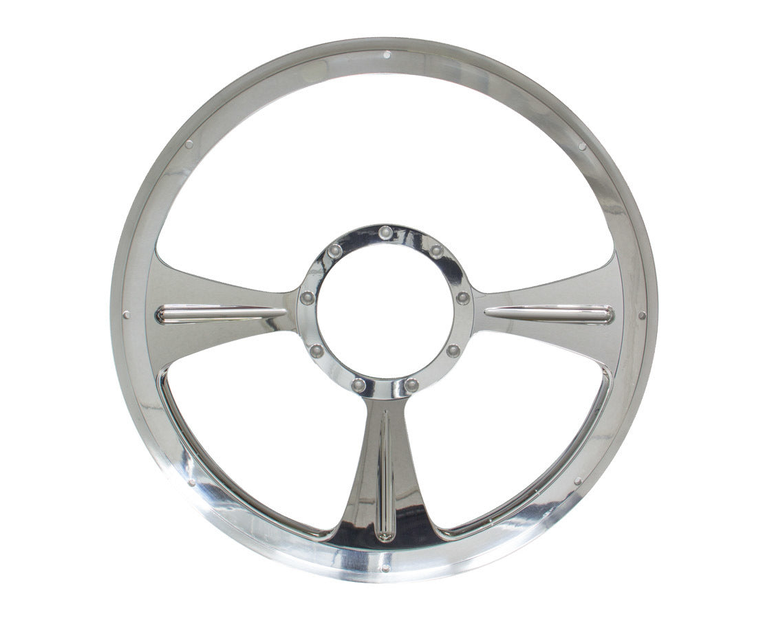 Billet Specialties 30935 GTX01 Half Wrap Steering Wheel Billet Specialties 30935