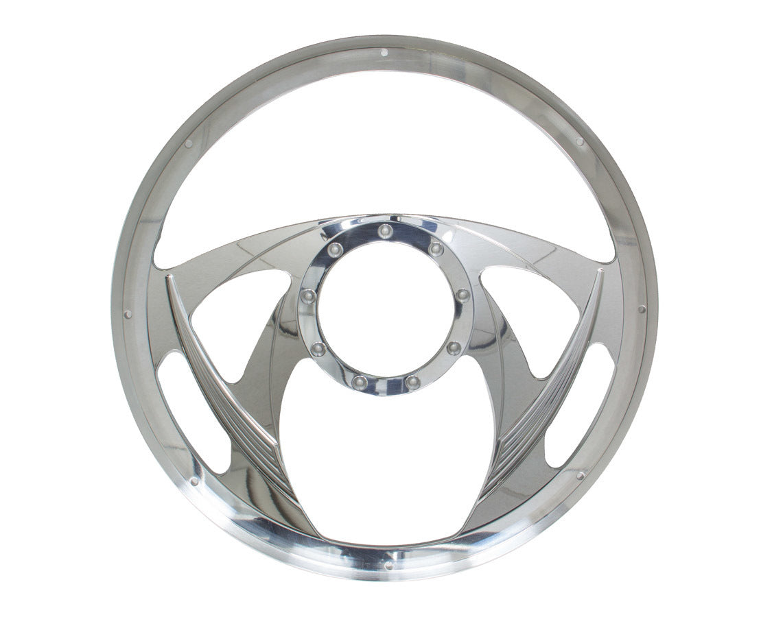 Billet Specialties 30955 Sniper Half Wrap Steering Wheel Billet Specialties 30955