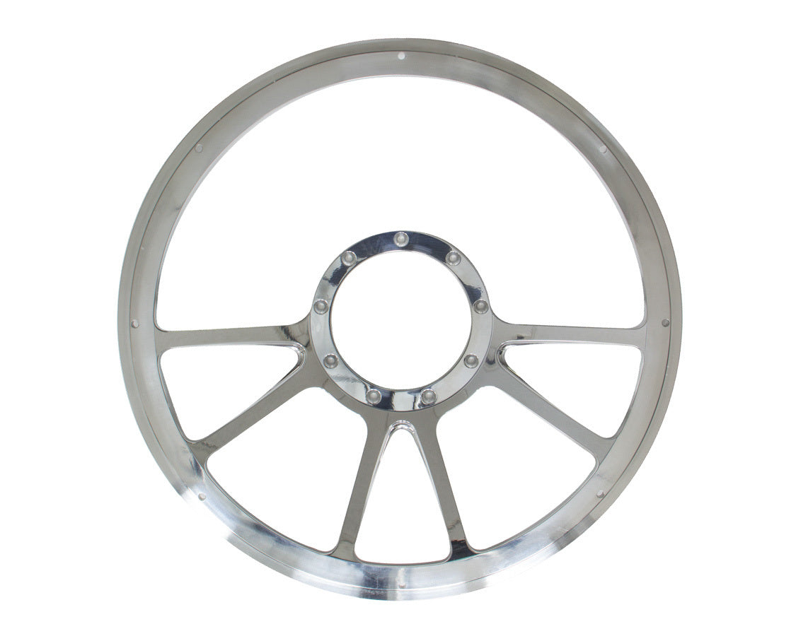 Billet Specialties 30971 14in Edge Steering Wheel Half Wrap Billet Specialties 30971