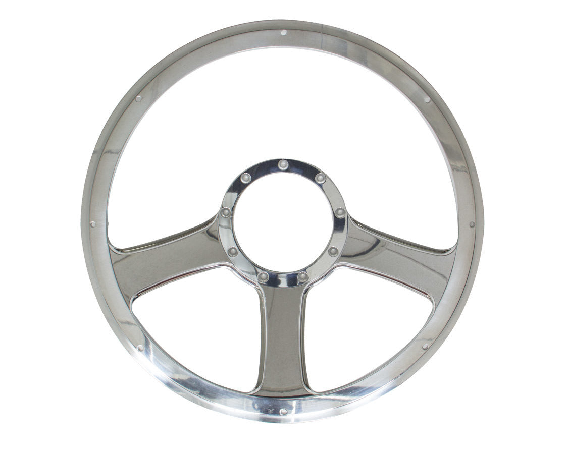 Billet Specialties 30976 14in Anthem Steering Wheel Half Wrap Billet Specialties 30976