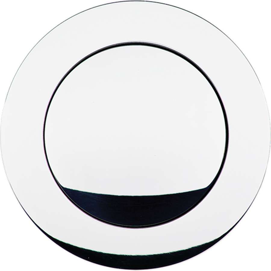 Billet Specialties 32125 Polished Horn Button Large Smooth Billet Specialties 32125