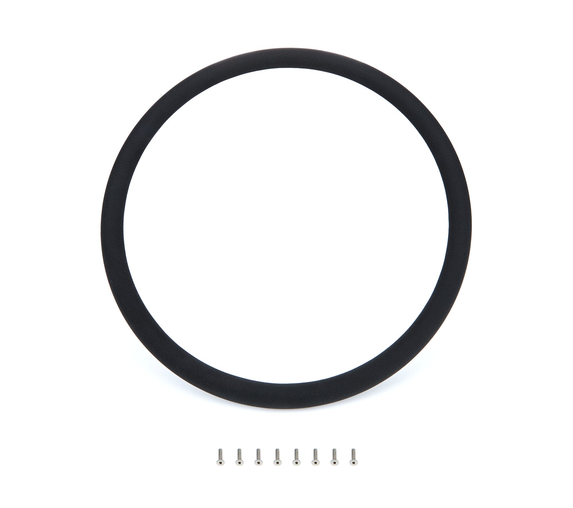 Billet Specialties 33008 Half Wrap Ring For 15.5in Wheel Black Leath Billet Specialties 33008
