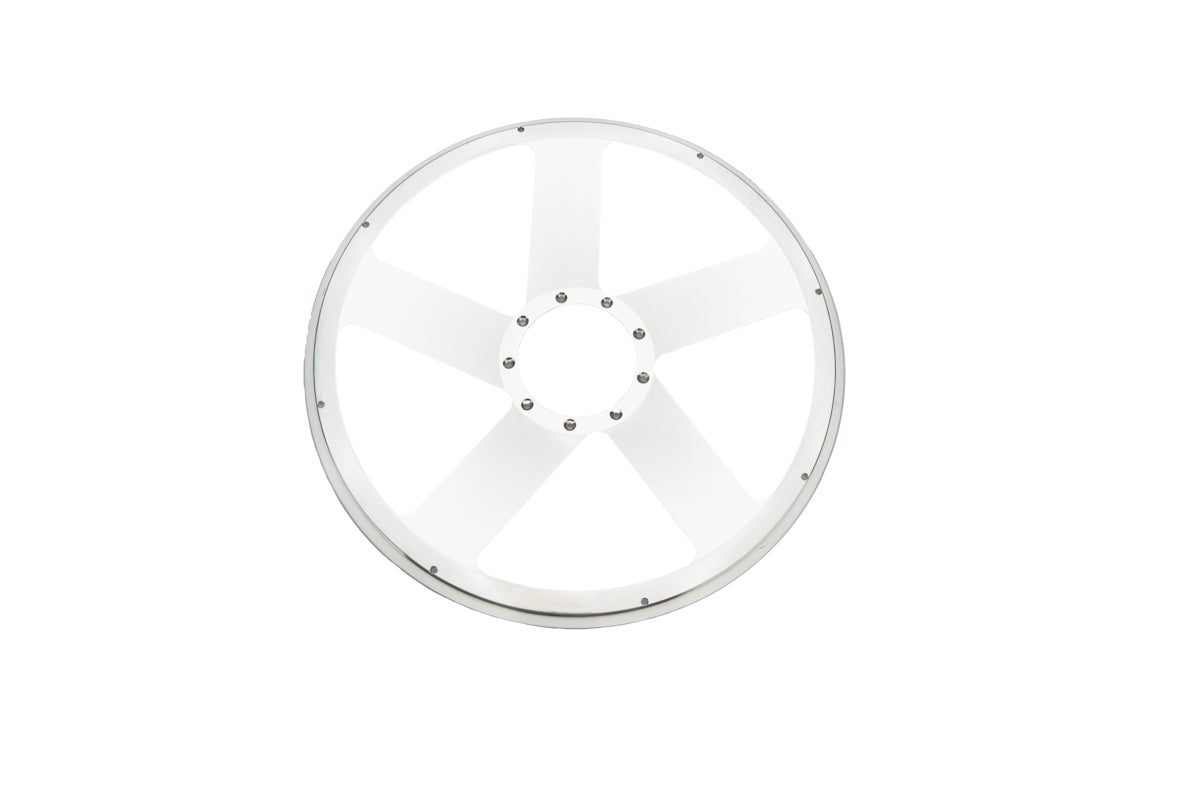 Billet Specialties 34042 Steering Wheel Half Wrap 15.5in BLVD 42 Billet Specialties 34042