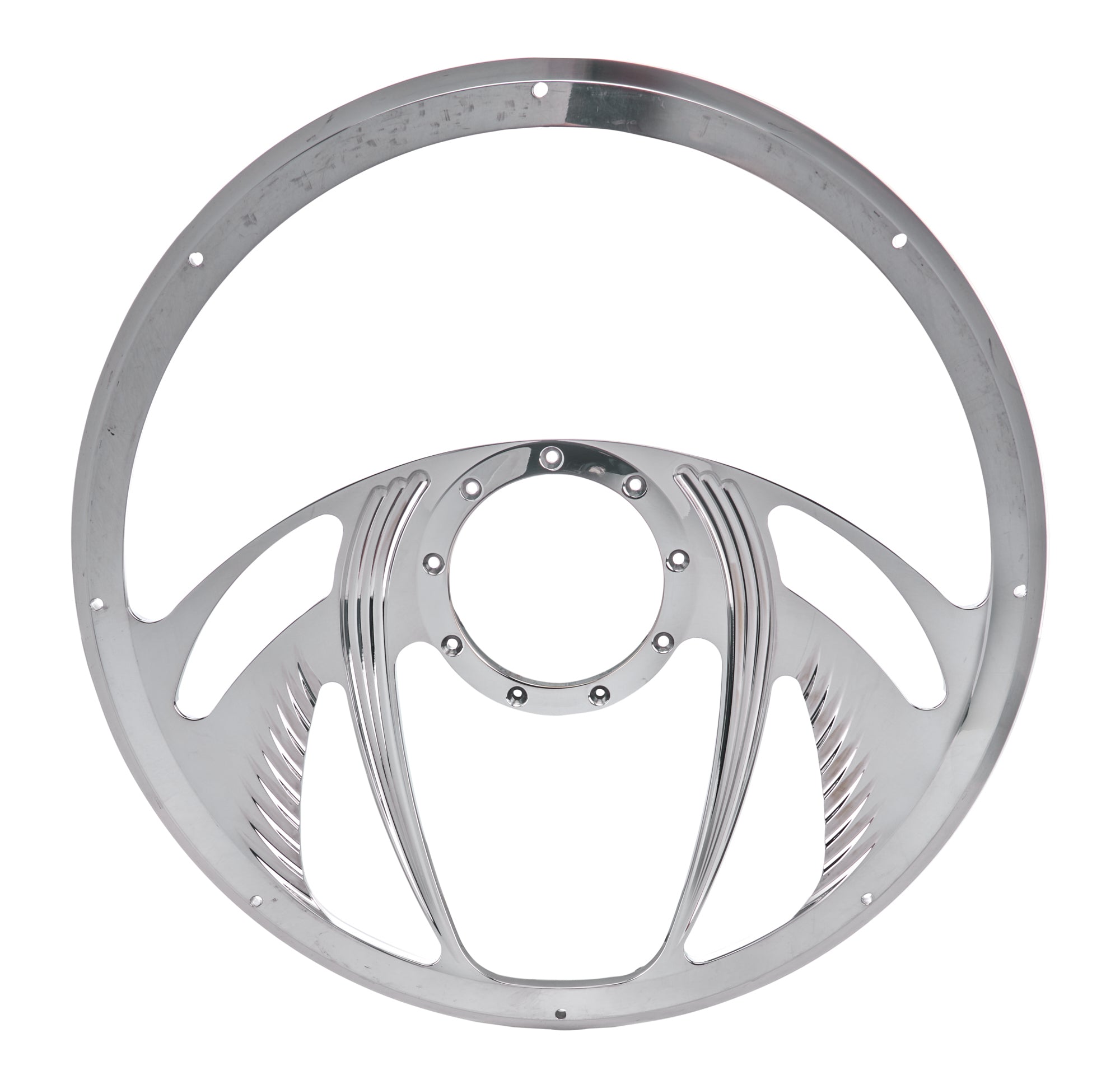 Billet Specialties 34055 Steering Wheel Half Wrap 15.5in Psycho Billet Specialties 34055