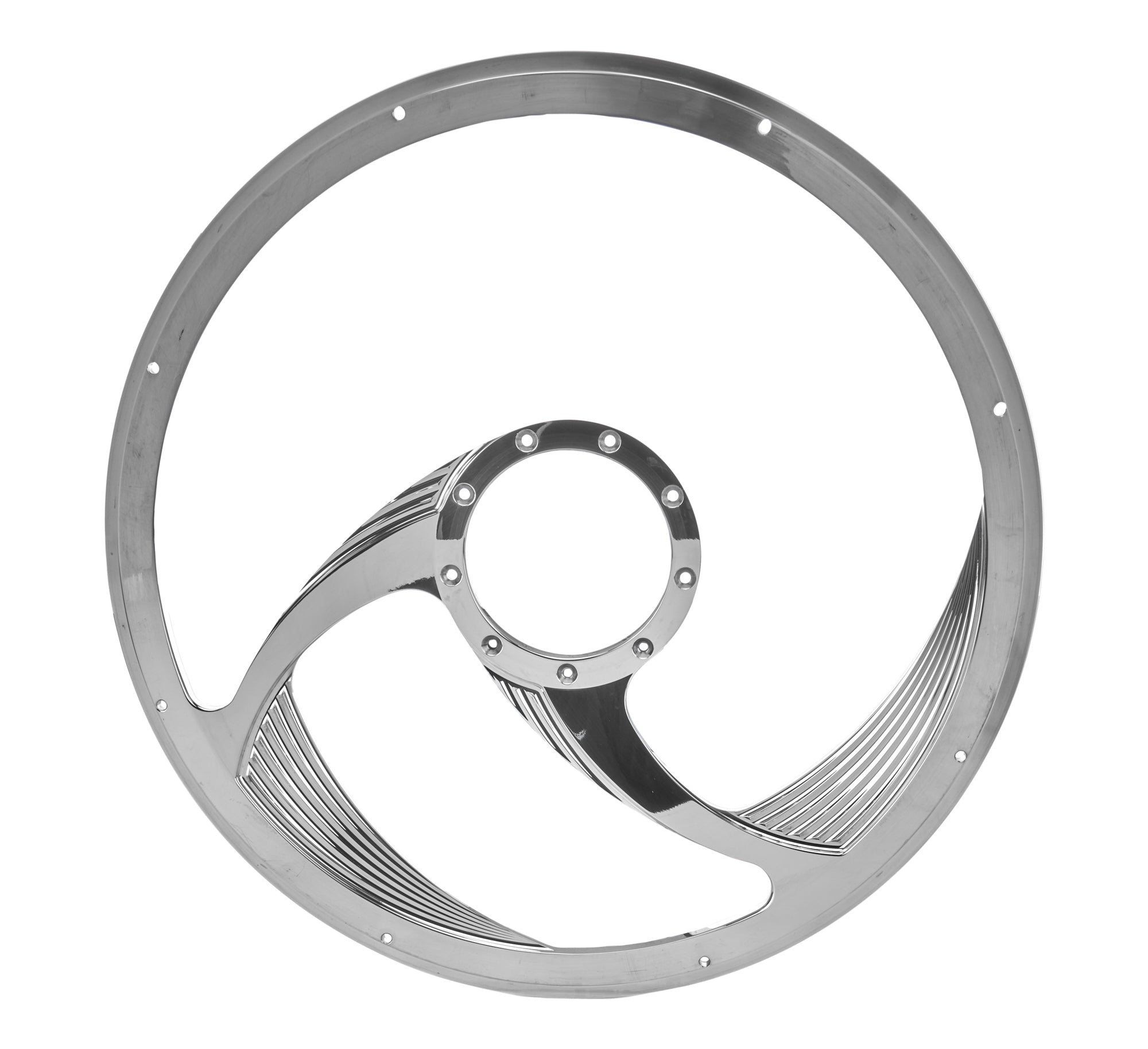 Billet Specialties 34165 Steering Wheel Half Wrap 15.5in Spyder Billet Specialties 34165