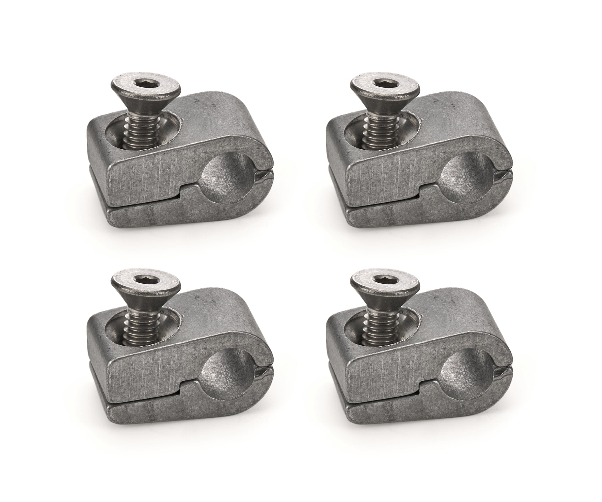 Billet Specialties 65210 Line Clamps 1/4in (4PK) Billet Specialties 65210