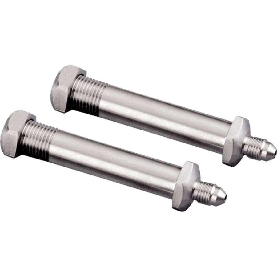 Billet Specialties 66210 Thru-Frame Fittings -3an x 1/8in npt Short Billet Specialties 66210