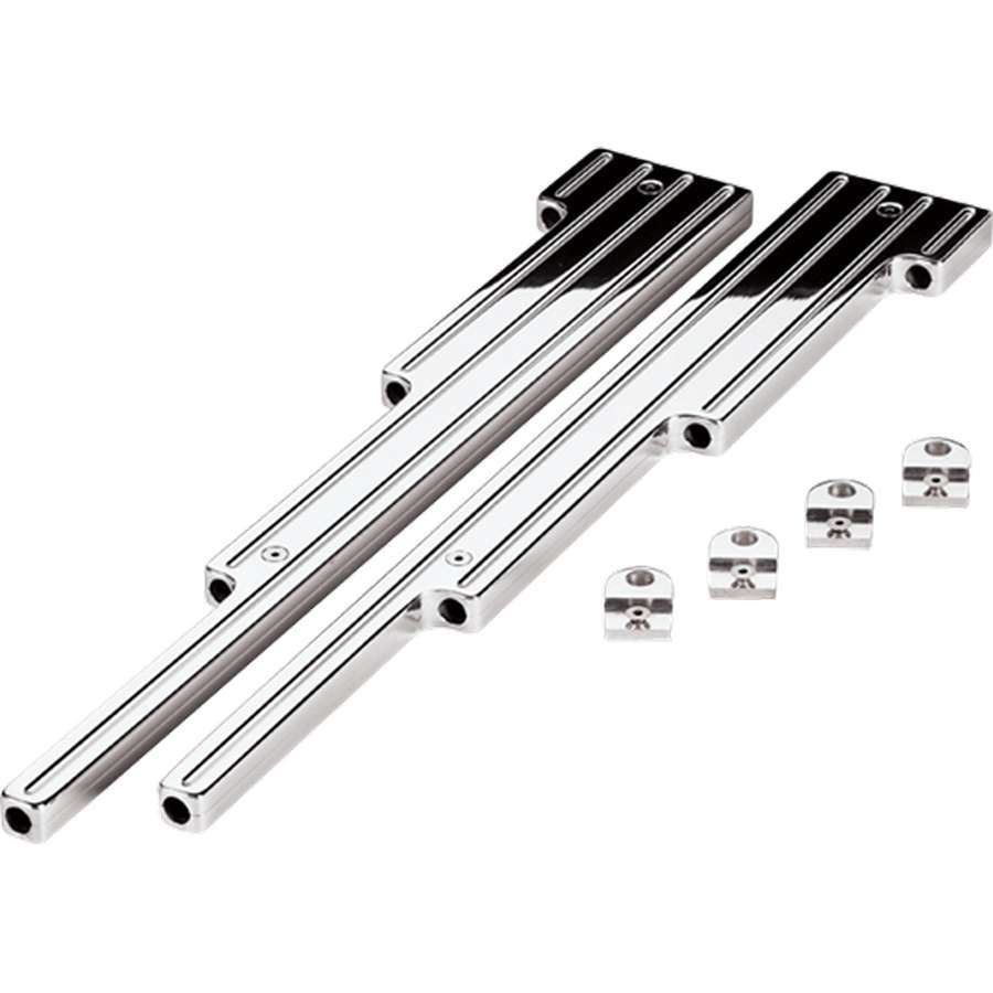 Billet Specialties 69520 Polished Univ. Wire Loom Ball Milled Billet Specialties 69520
